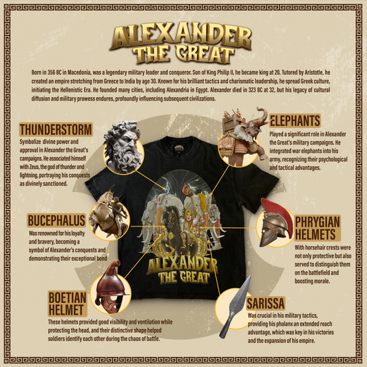 History Shirt Alexander the Great Histort T-shirt Ancient Greek History Ancient Roman History